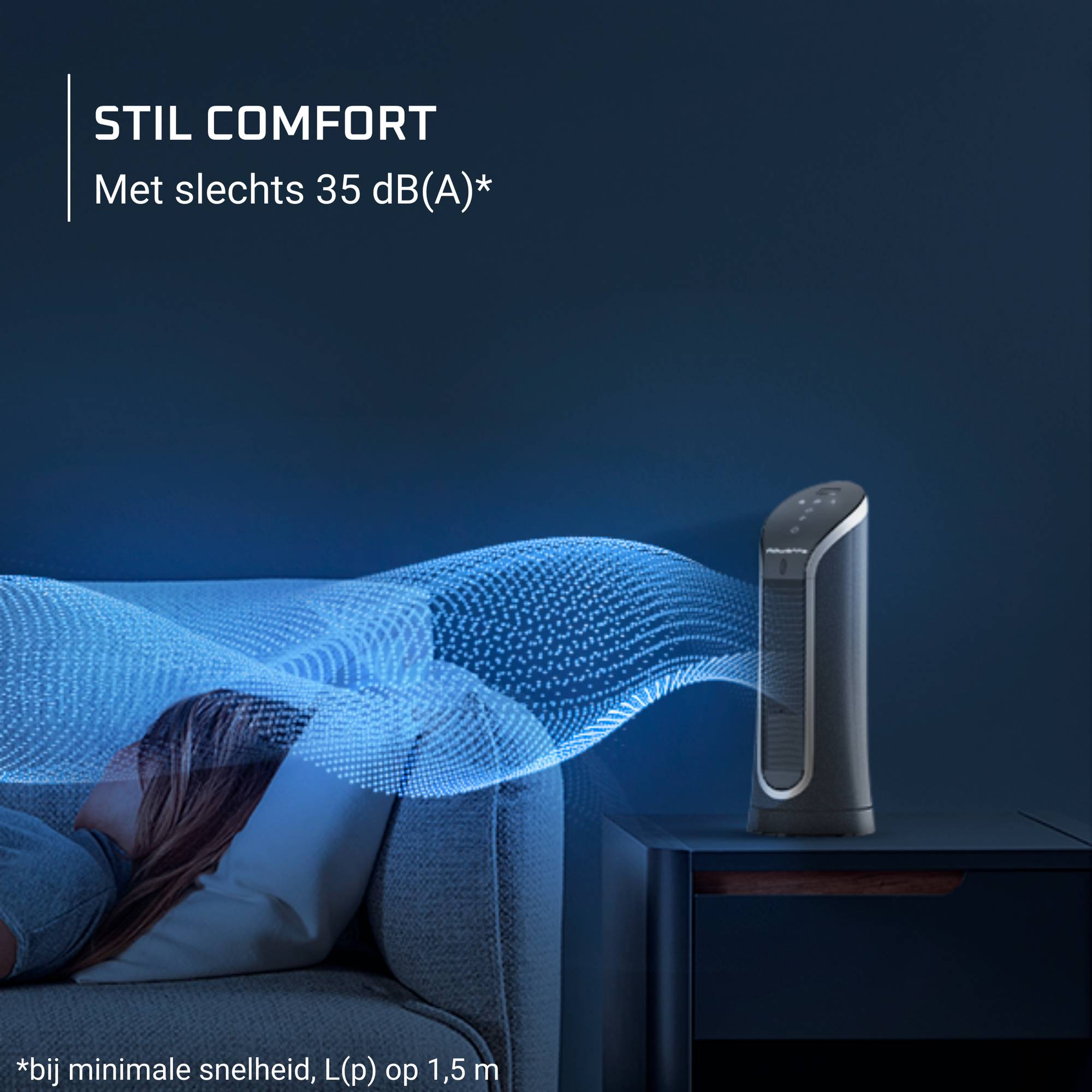 ROWENTA ROVU6220F0 ventilator - torenventilator