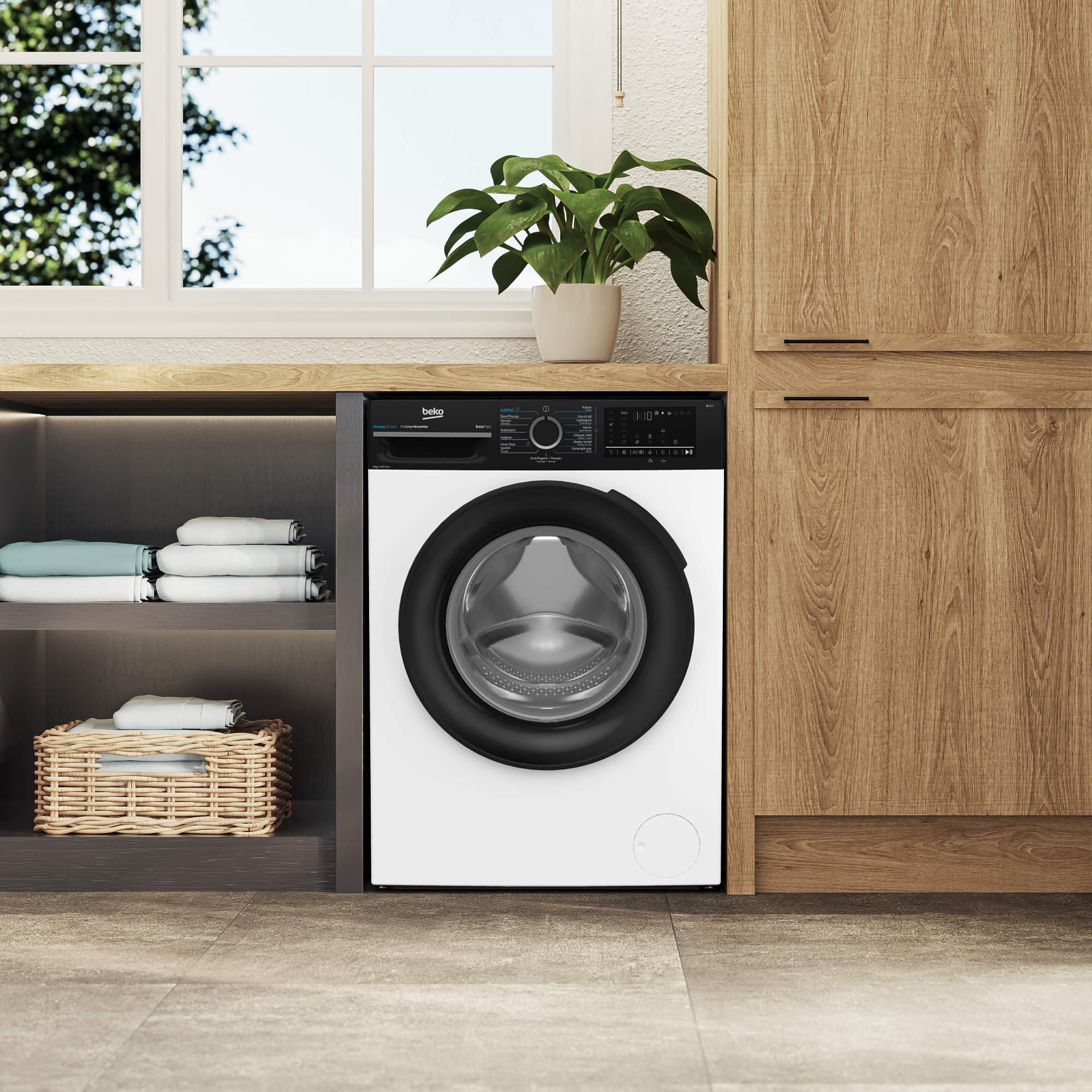 BEKO BM3WFU4861B wasmachine