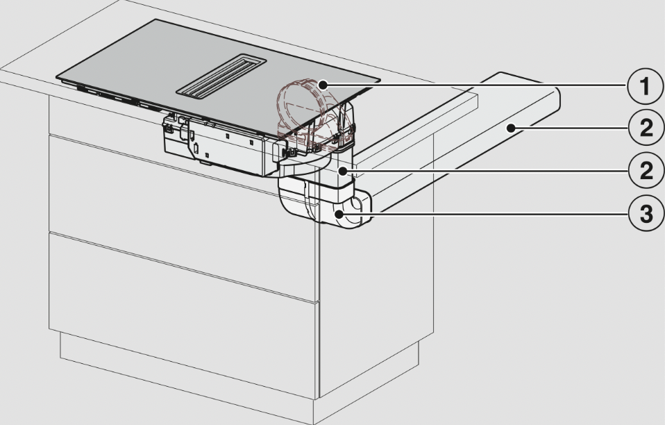MIELE KMDA7272FL-ABLACK kookplaat met afzuiging - 80cm
