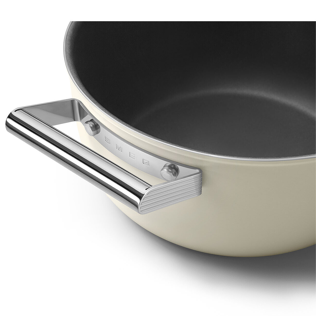SMEG CKFC2411CRM kookpot met deksel
