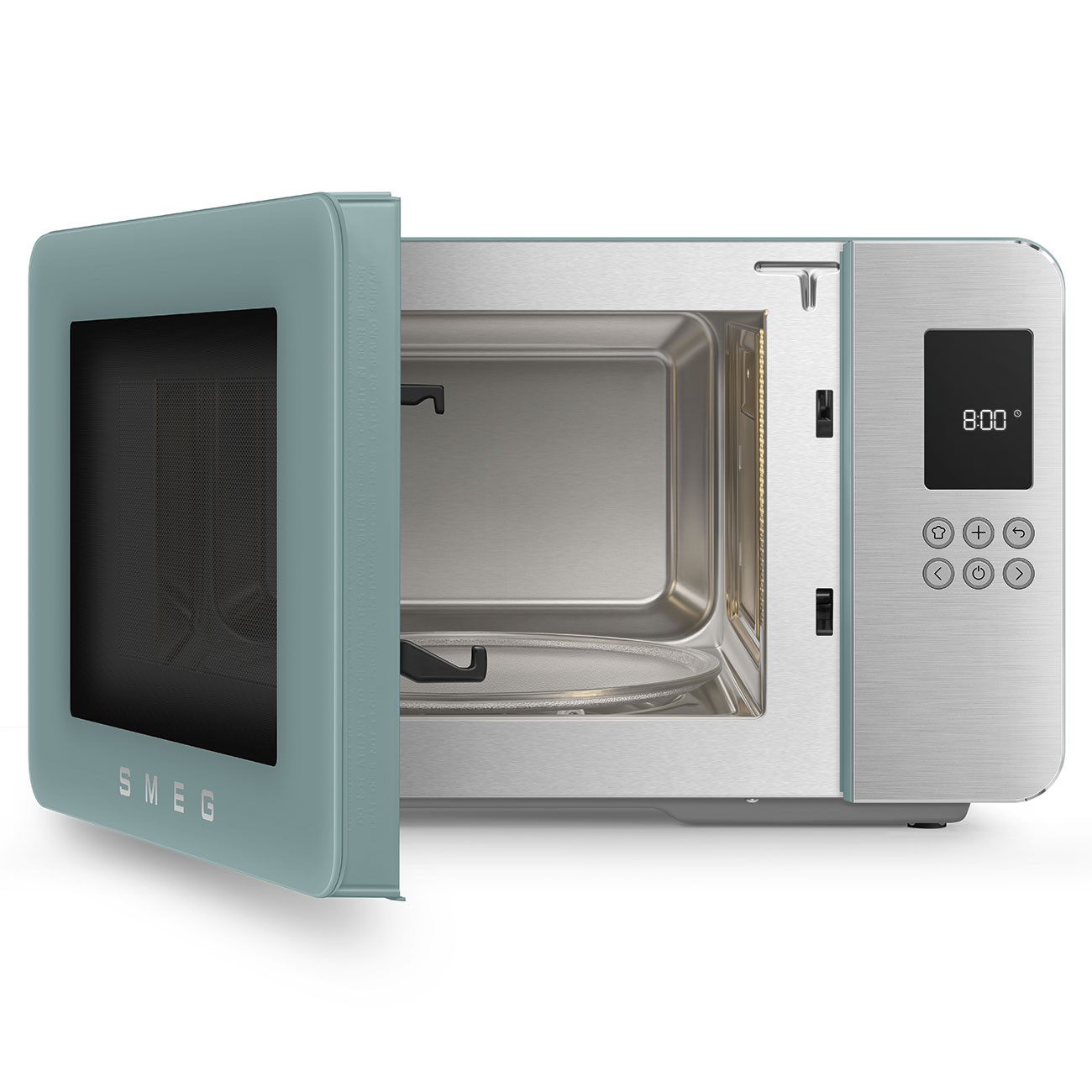 SMEG MOC01EGMEU vrijstaande microgolfoven met grill