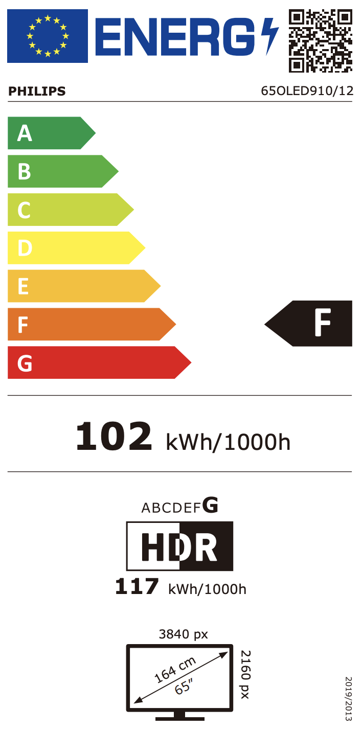 PHILIPS 65OLED910/12