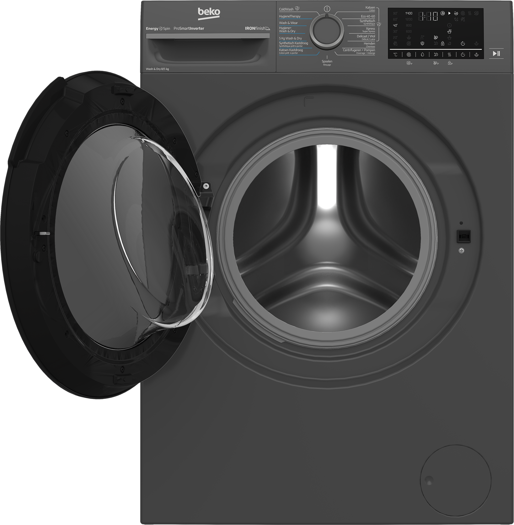 BEKO BM5DFT4841A was- droogcombinatie