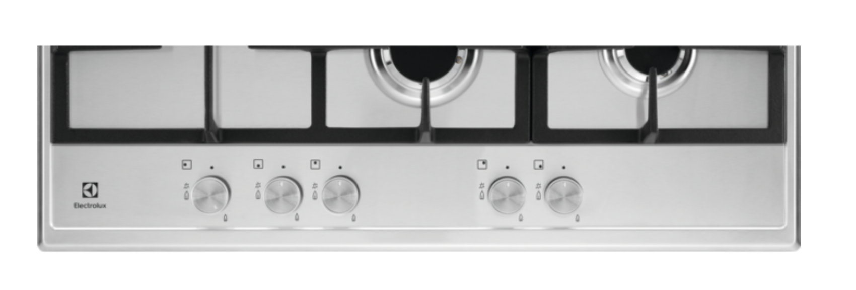 ELECTROLUX KGS7566SX 600 gaskookplaat - 74cm