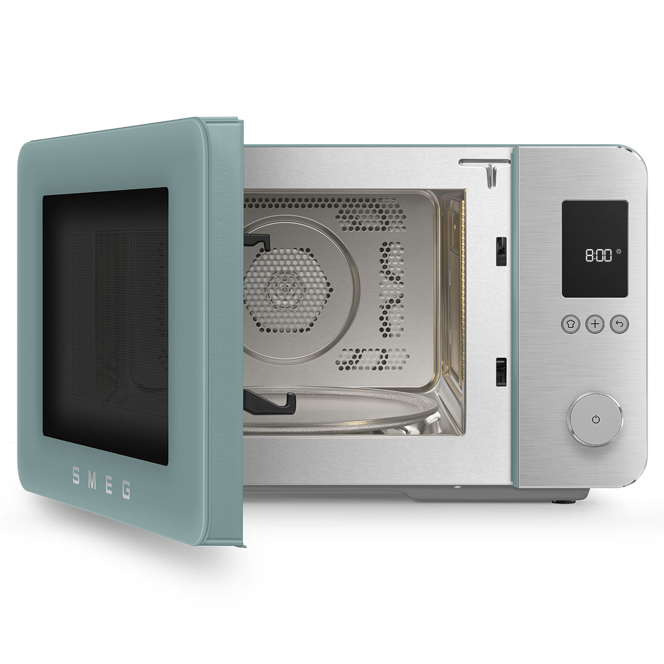 SMEG MOC02EGMEU vrijstaande microgolfoven - combi