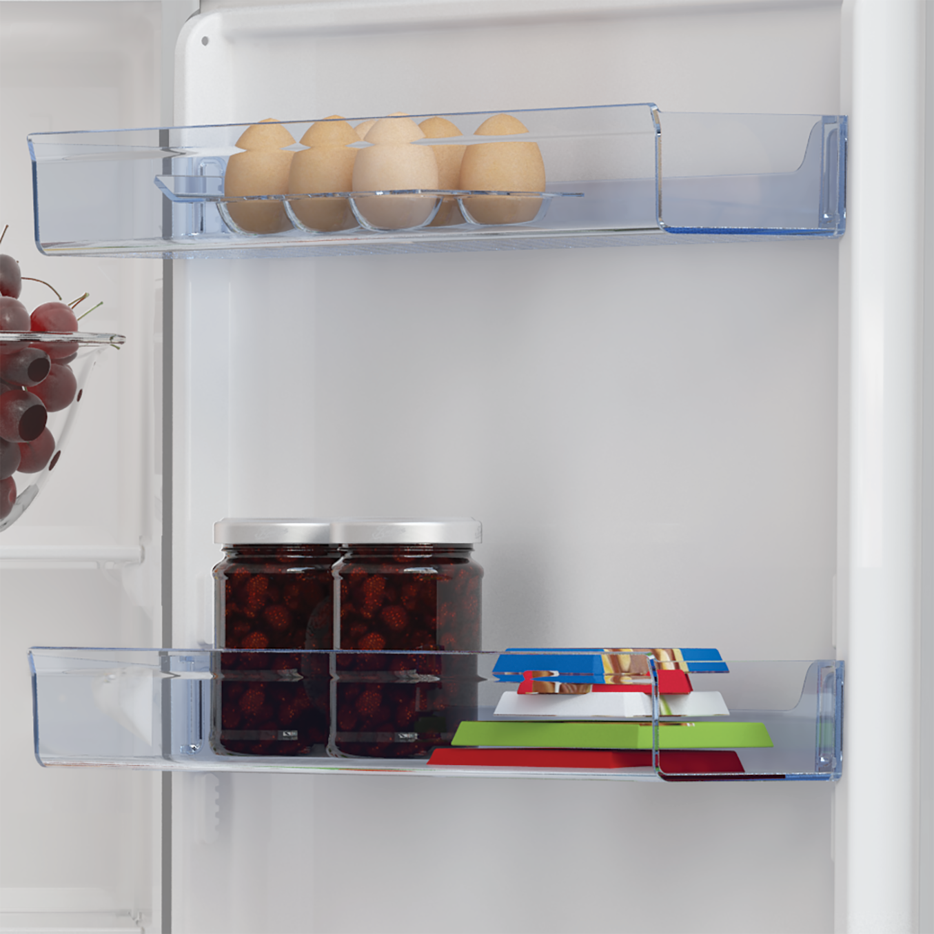 BEKO RCSA366K50GN vrijstaande koel-/vriescombinatie - 185cm