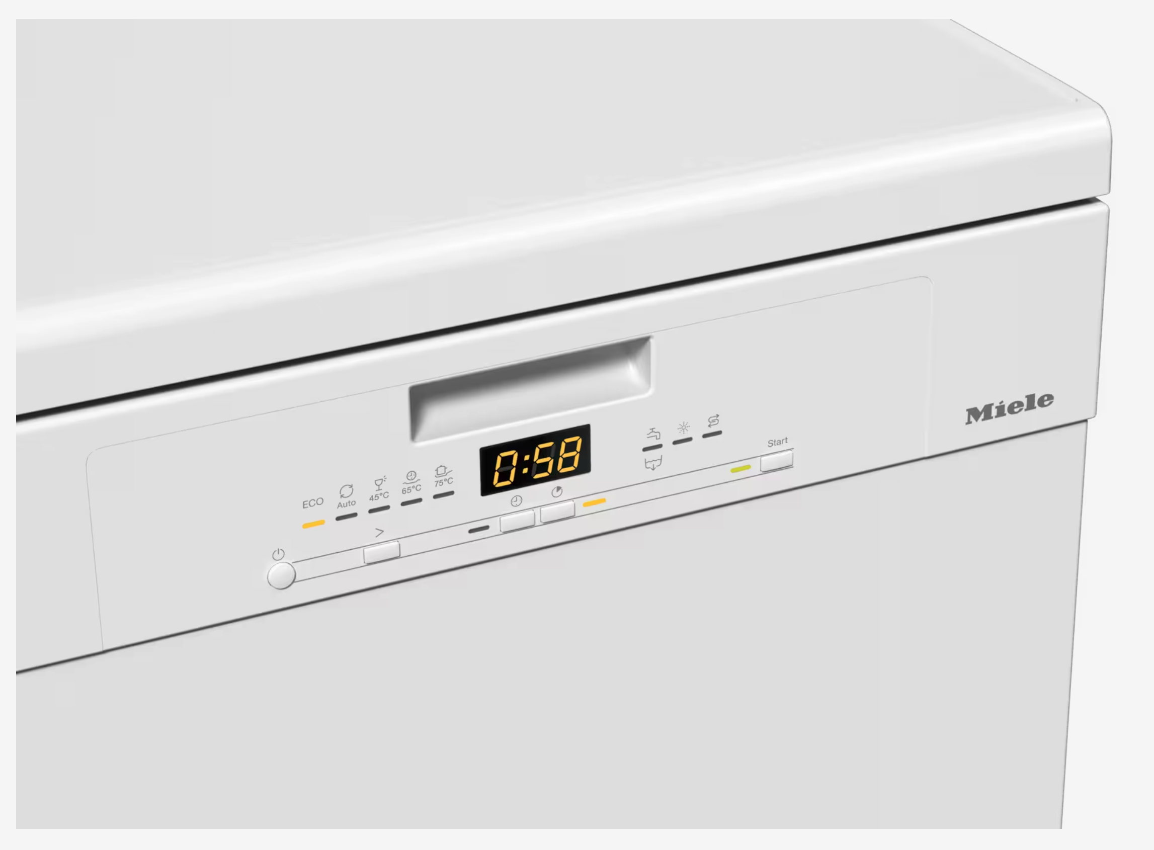 MIELE G5611ACTIVEBW vrijstaande vaatwasser