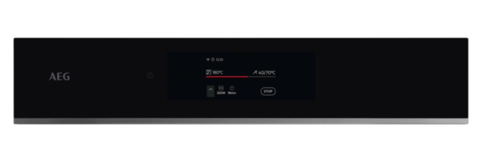AEG TK8NK72FB 8000 multifunctionele oven met microgolfoven - 45cm