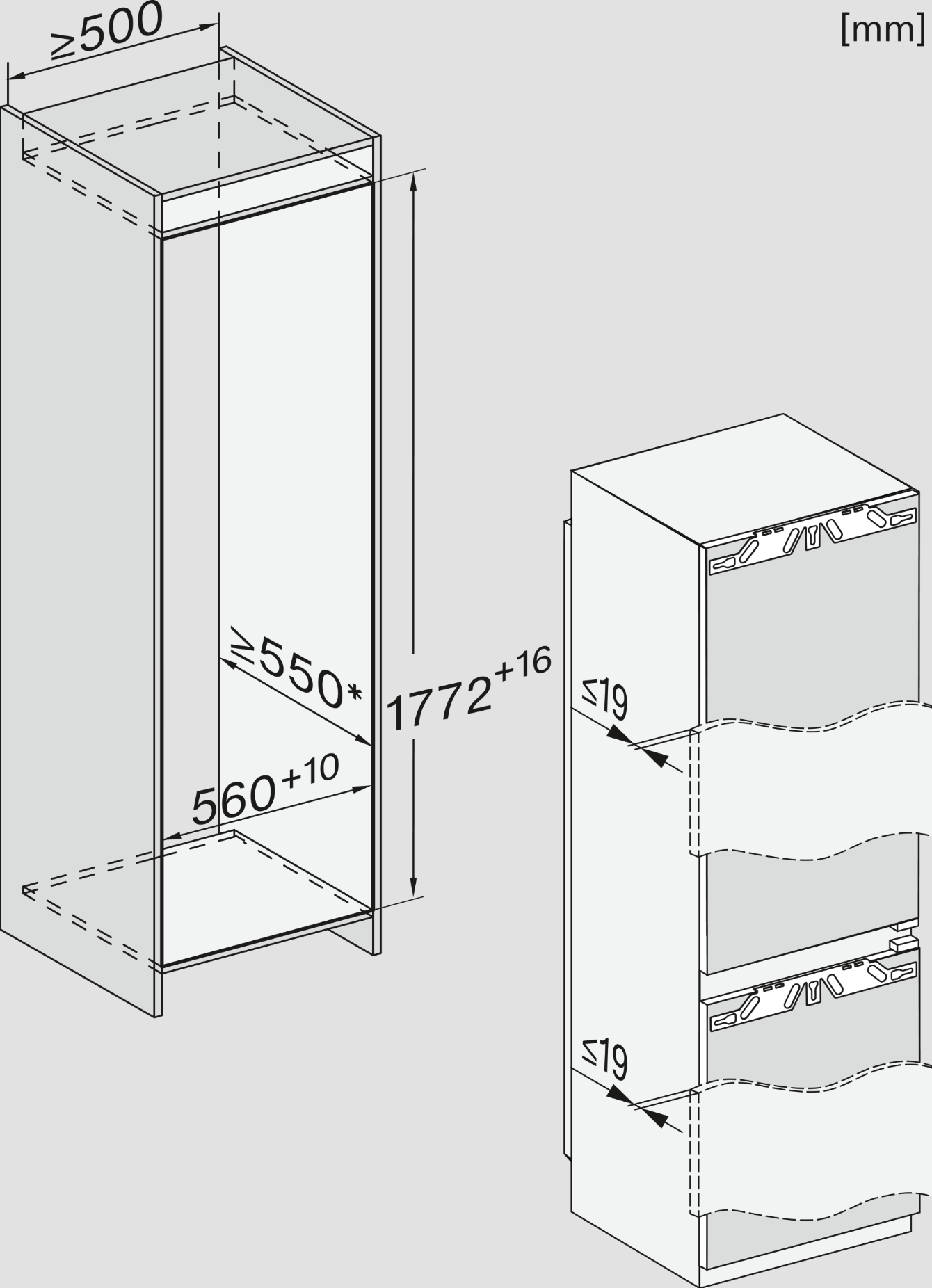 MIELE KFN7734E koel-/vriescombinatie - 177cm MIELE KFN7734E koel-/vriescombinatie - 177cm