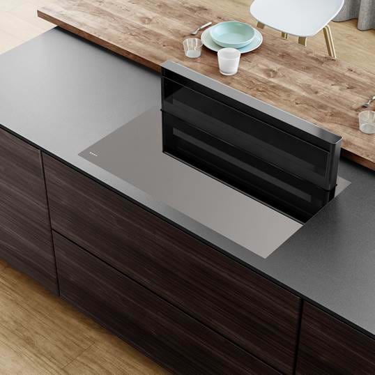 NOVY 1831 kookplaat met afzuiging - 88cm