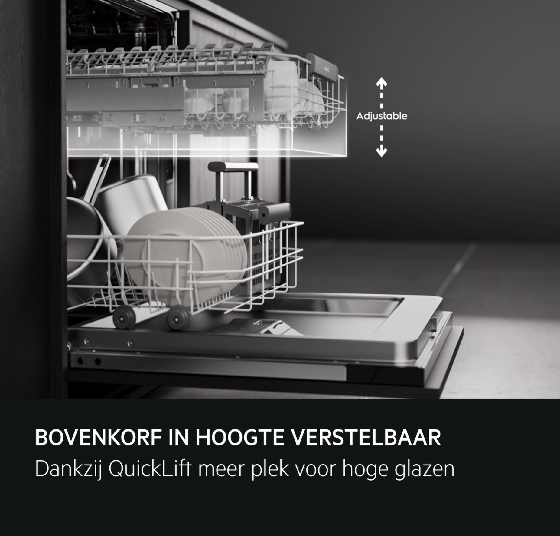 AEG FSB52917Z 7000 vaatwasser volledig integreerbaar