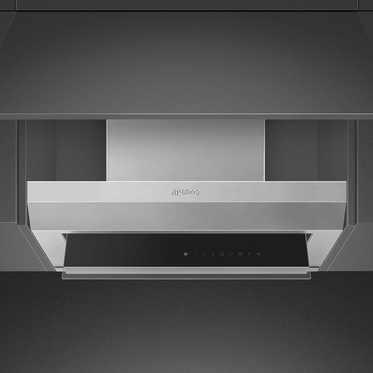 SMEG KSGT64XV geïntegreerde dampkap - 60cm